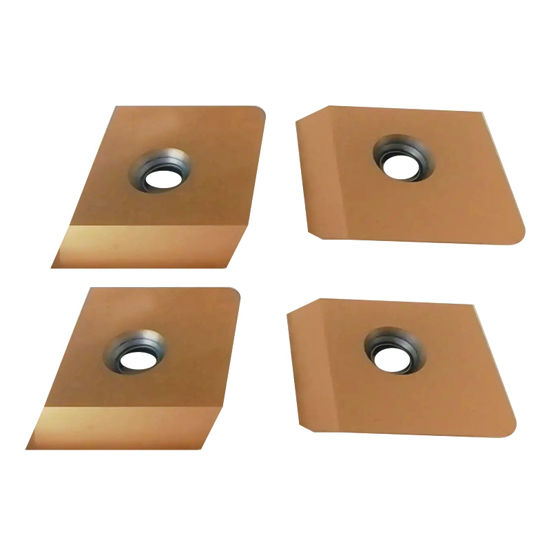 Cemented carbide surface milling inserts Sghw383830 with PVD coating using for Aluminum Ingots Milling Matching SMS Milling Machine - Big Picture