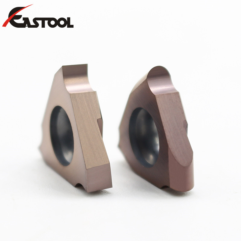 Hot sale CNC machine inserts PVD Coating grooving inserts Use for Circlip - Picture 1