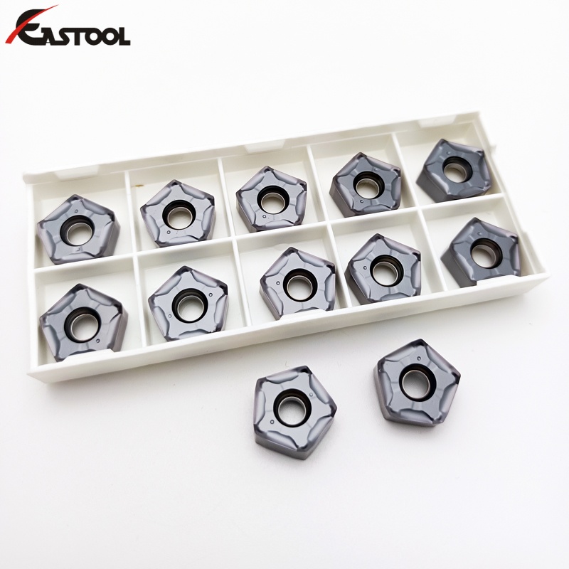 High Stability Tungsten Carbide Lathe Cutting Tools Carbide  Inserts For Surface Milling PNMU090508ENER-GM - Picture Page 3