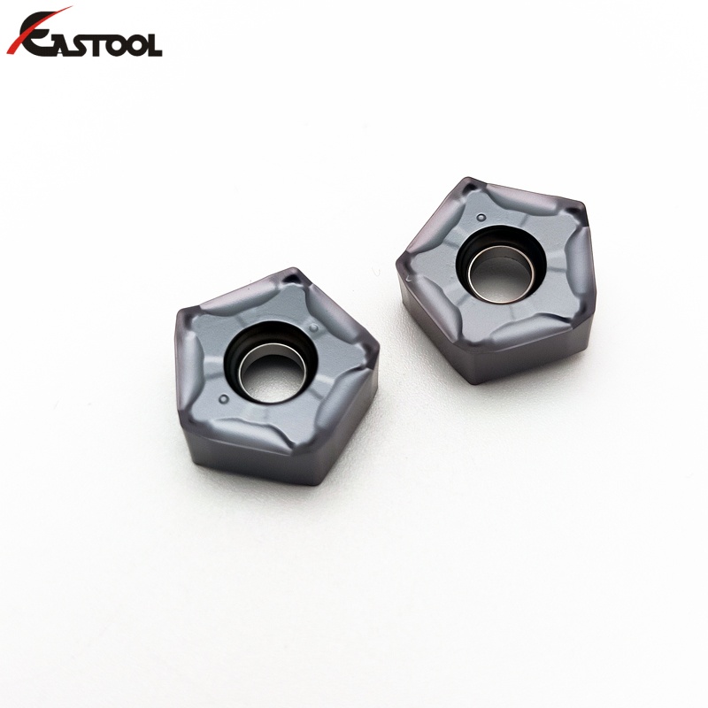 High Stability Tungsten Carbide Lathe Cutting Tools Carbide  Inserts For Surface Milling PNMU090508ENER-GM