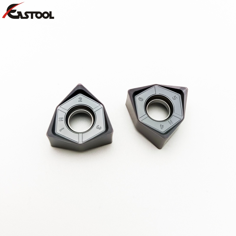 CNC Milling Lathe Tools Tungsten Carbide Inserts Wnmu080608-GM for Shoulder Milling Cutters - Picture Page 1