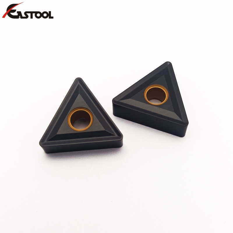 Cemented carbide blades Lathe cutting tool for cast iron CNC triangular turning  inserts