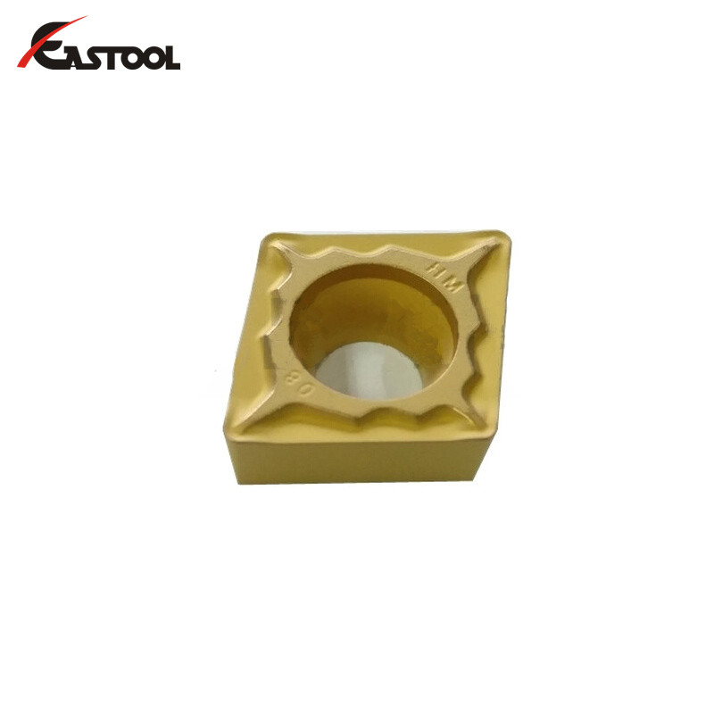 Long Tool Life CCMT120404/CCMT120408/CCMT120412 Positive Turning Inserts For Semi-finishing Carbide Inserts Cutting Tools